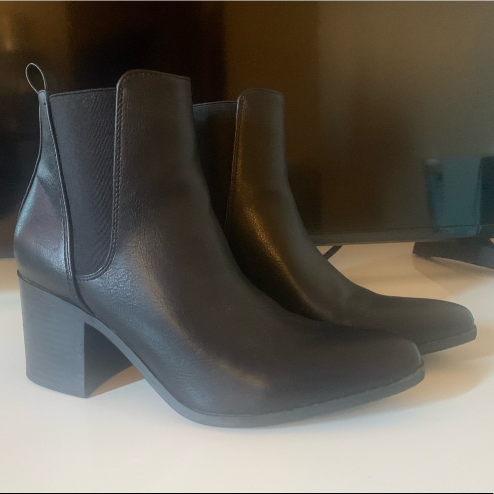 Black Bootie Heels